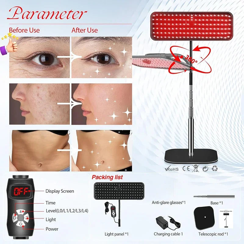 Red Light Therapy Panel Pro™