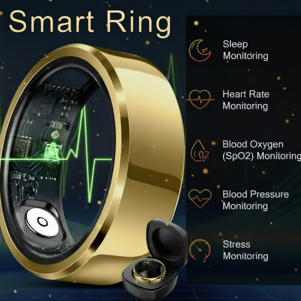 Smart Ring Pro™ | 24/7 Health & Sleep Monitoring